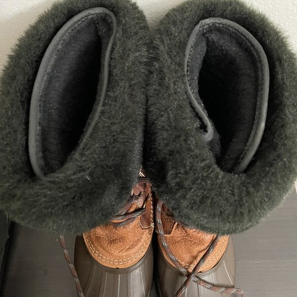 SOREL Boots Size 7 CambrionX En Fer Style Mid-Calf Brown Waterproof Winter Boots - Picture 5 of 11